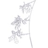 Walking Fairy Flower Statue Garden Fairy Flower Decorative Stake Patio