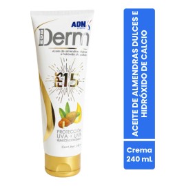 Derm Crema Hidratante Aceite Almendra Fps 240ml