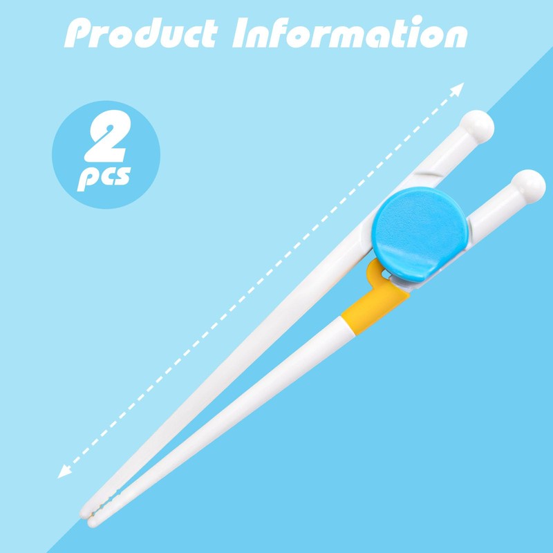 Kidsfantasy Chopsticks for Kids, 2 Pairs Training Chopsticks for Toddlers