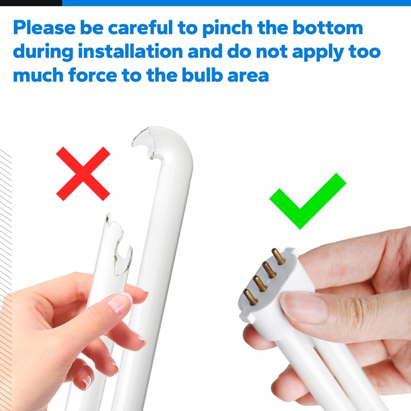 9W 2G7 Base Fluorescent Light Bulb, Replacement for Satco S8366,