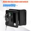 Siasky Black RV Door Lock Replacement, Upgraded RV Door Latch