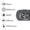 Sharp Digital Alarm Clock – Tactile Plastic Case with Soft