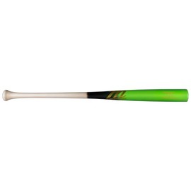 MARUCCI LINDY12 PRO Exclusive Youth Maple Wood Baseball BAT Tar Fade/Lime Green, 26