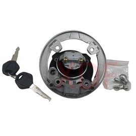 XDF Fuel Gas Tank Cap Cover Lock Key Compatible For Kawasaki Ninja 400 Ninja 650 Z400 Z650 Z800 Z900 2017-2023