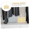 BIUDECO Stackable Storage Box Wicker Storage Bins Small Items Holder