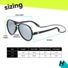 Hipsterkid Aviator Sunglasses Kids Toddler Polarized Sunglasses Shatter-Resistant Lenses Stay-On