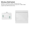 Wireless Light Switch Receiver Kit Self Generating Kinetic Energy Remote