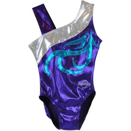 Obersee - O3GL048CXXS - Girl's Girls Gymnastics Leotard - Energy Purple | Child (2-3 Years)