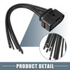 A ABSOPRO Taillight License Plate Lamp Light Wiring Socket Adapter