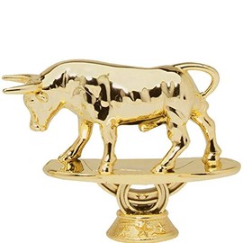 4.5" Raging Bull Award On Black Luxury Base