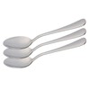 3 Soup Spoons 20 x 4.4 cm Stainless Steel 18/0