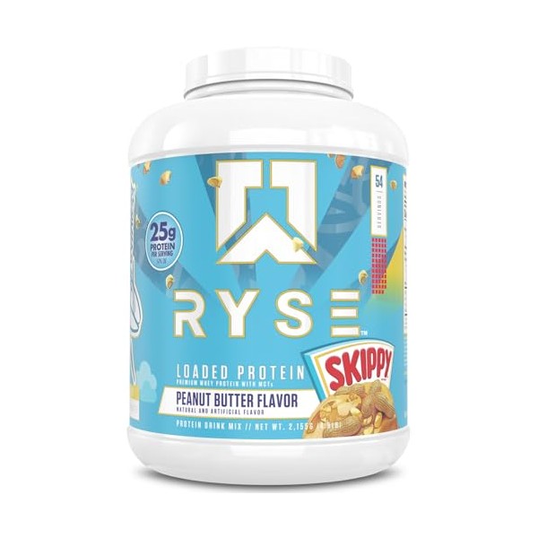 RYSE Loaded Protein Powder - Skippy Peanut Butter - 25g