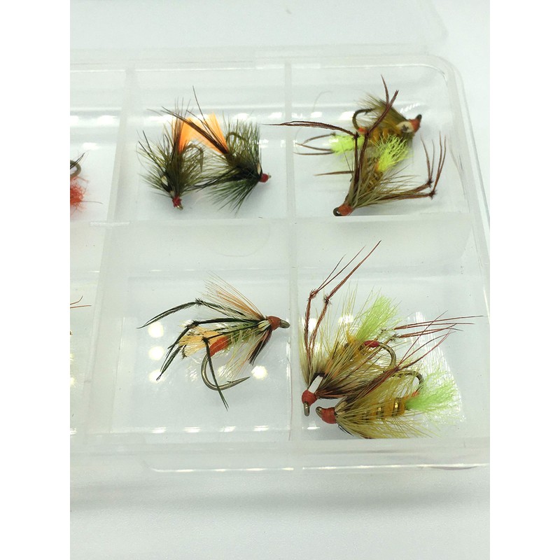BestCity Fly Fishing FLIES IRISH WET Gorgeous George Trout Flies