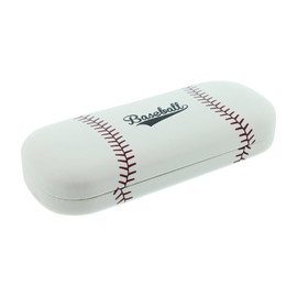 Hard Shell Eyeglass Case For Boys & Girls, Kids Small Glasses Case, Baseball