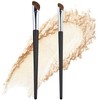 Nose Shadow Brush Shading Brush 2pcs Large + Small Smudge