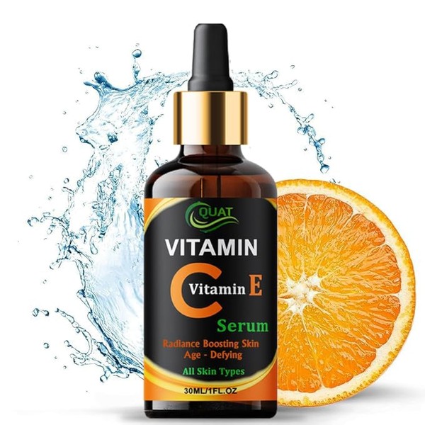 Quat Vitamin C & E Face Serum for Instant Result,