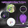 RaySoar 6 Pack Mini UV LED Keychain, 395nm UV Keychain