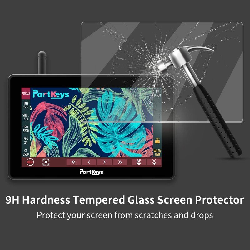 Portkeys Screen Protector for BM5 (5.5 Inch)