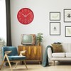 Taodyans Modern Wall Clock 30 cm Without Ticking Noises Kitchen