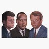 Jfk, Mlk, Rfk Bumper Sticker Window Vinyl Decal 5"