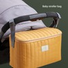 Baby Stroller Bag Waterproof Multifunctional Ample Space Zipper Closure 2