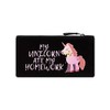 My Unicorn Ate My Homework Pencil Case Black 21x11cm