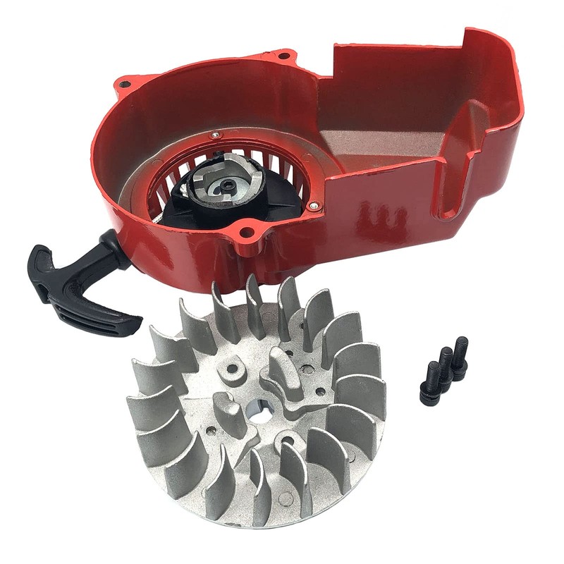 DEVMO Recoil Pull Starter with Flywheel Compatible with 2 Stroke