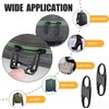 Zipper Clips Anti Theft Double Opening Zipper Pull Replacement Removable