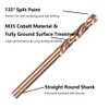 VALYRIANTOOL 5PCS 1/8" M35 Cobalt Left Hand Drill Bits Set