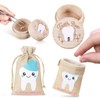 SIWOKJJO Tooth Box Keepsake, Tooth Fairy Box, Tooth Fairy Bag