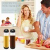 12 Pcs Condiment Squeeze Bottles,16 oz Inverted Plastic Squeeze Bottle