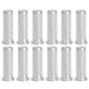 Zerone 12pcs Archery Base Aluminum Inserts,Standard 6.2mm/0.24in Aluminum Carbon Arrow