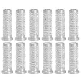 Zerone 12pcs Archery Base Aluminum Inserts,Standard 6.2mm/0.24in Aluminum Carbon Arrow Shaft