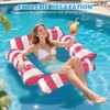 2Packed Water Hammock, Pool Inflatable Water Hammock, Air Mattress Pool