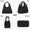 JQWSVE Small Tote Bag for Women Trendy Shoulder Handbag Pebble