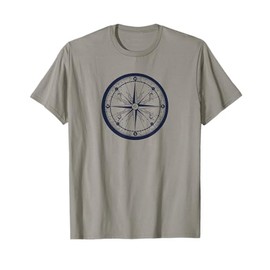 Beautiful Compass Sailing Hiking Travel Adventure T-Shirt