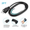 HK Garbage Disposal Air Switch Kit with Power Cord Kit,