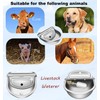 304 Stainless Steel Automatic Waterer Livestock Bowl with Float Valves,
