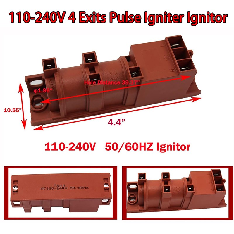 WB13T10046 Gas Range Spark Module for GE 110-240 Volt 4