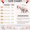 QBLEEV Sphynx Cat Clothes, Cute Heart Pattern Cat Shirts for