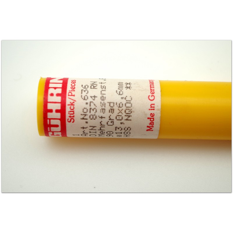 GÜHRING HSS Multi-Chamfer Step Drill Bit 90 Degrees Diameter 13