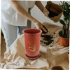 Sosoport 2 Large Ceramic Orchid Pots for Plants Drainage Holes
