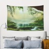 Hulnulnu Bright Sunlight Tapestry Forest Wall Hanging Landscape Jungle Wall
