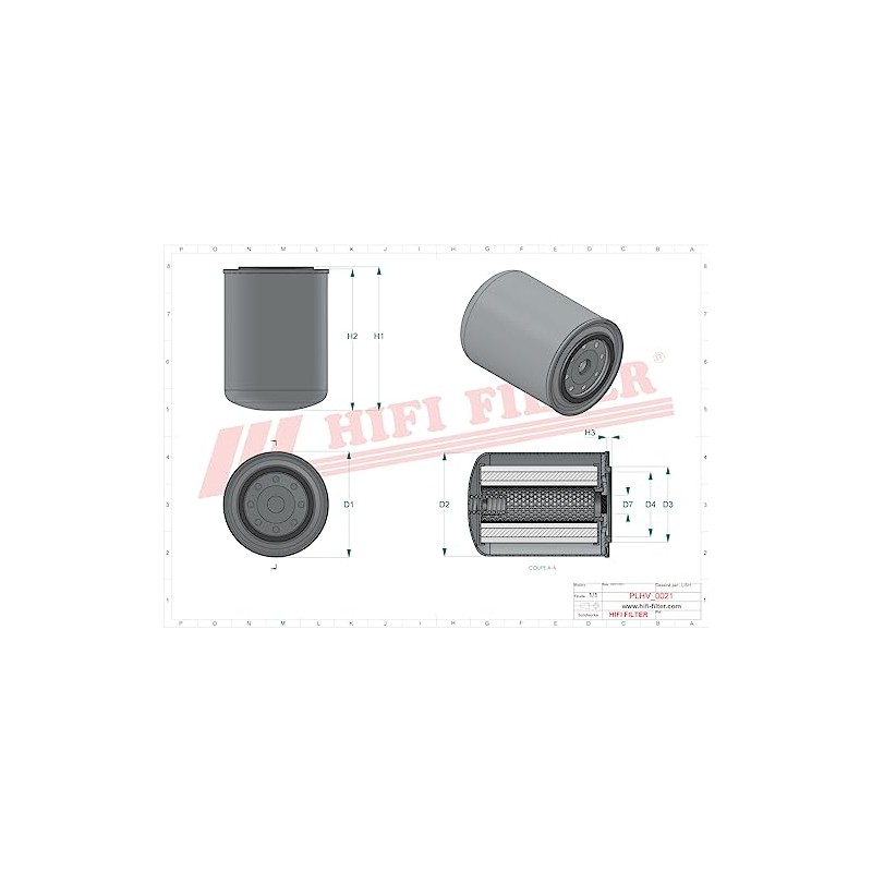 HIFI Filter Hydraulic Filter SH 62954