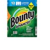 Bounty Advanced Select-A-Size Paper Towels - White - 12 Rolls