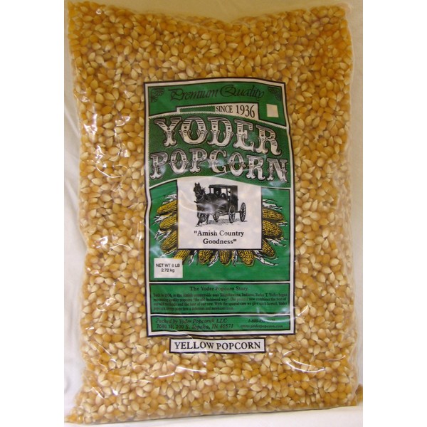 Yellow Popcorn (Yoder's) - 6 lb Bag