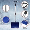 Lanties 4 Pcs 52 Inch Large Snow Shovel for Driveway