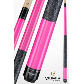 Viking Valhalla 100 Series with Irish Linen Wrap 2 Piece 58â Pool Cue Stick (19oz, Pink)