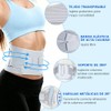 Faja Lumbar Ajustable para Hombres y Mujeres, Transpirables (Medium)