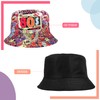MILAKOO Mans Bucket Hat Rave Accessories Back to 80s Retro